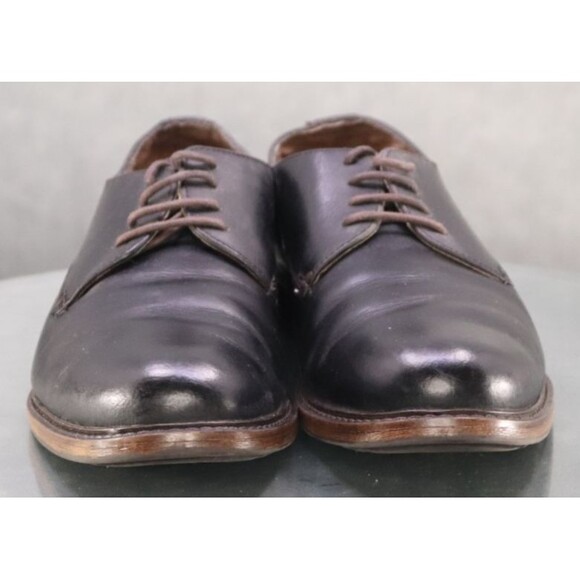 Lucky Brand Men\'s Plain Toe Comfort Dress Shoes Size 9 M Leather Black main image 4
